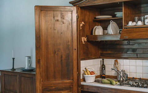 Feriebolig Loggetta: Køkken