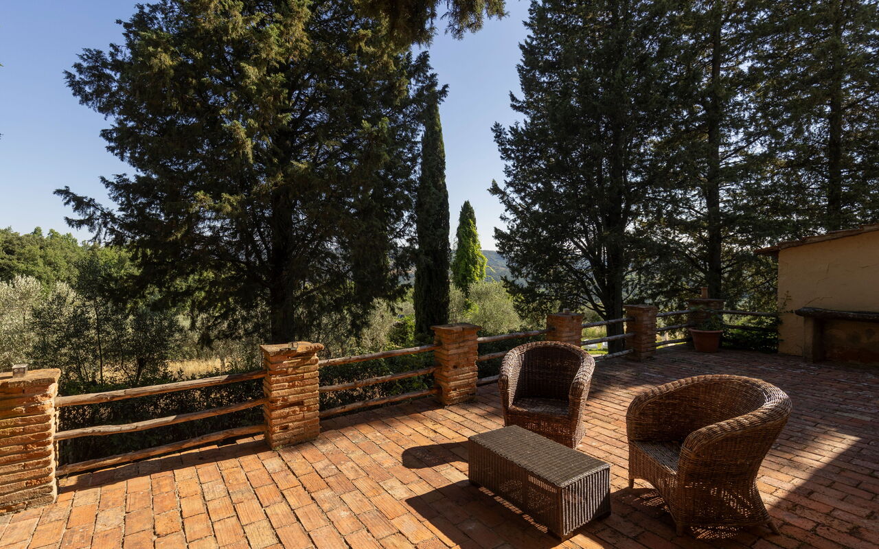 Feriebolig Granaio: Altan / terrasse / gårdhave