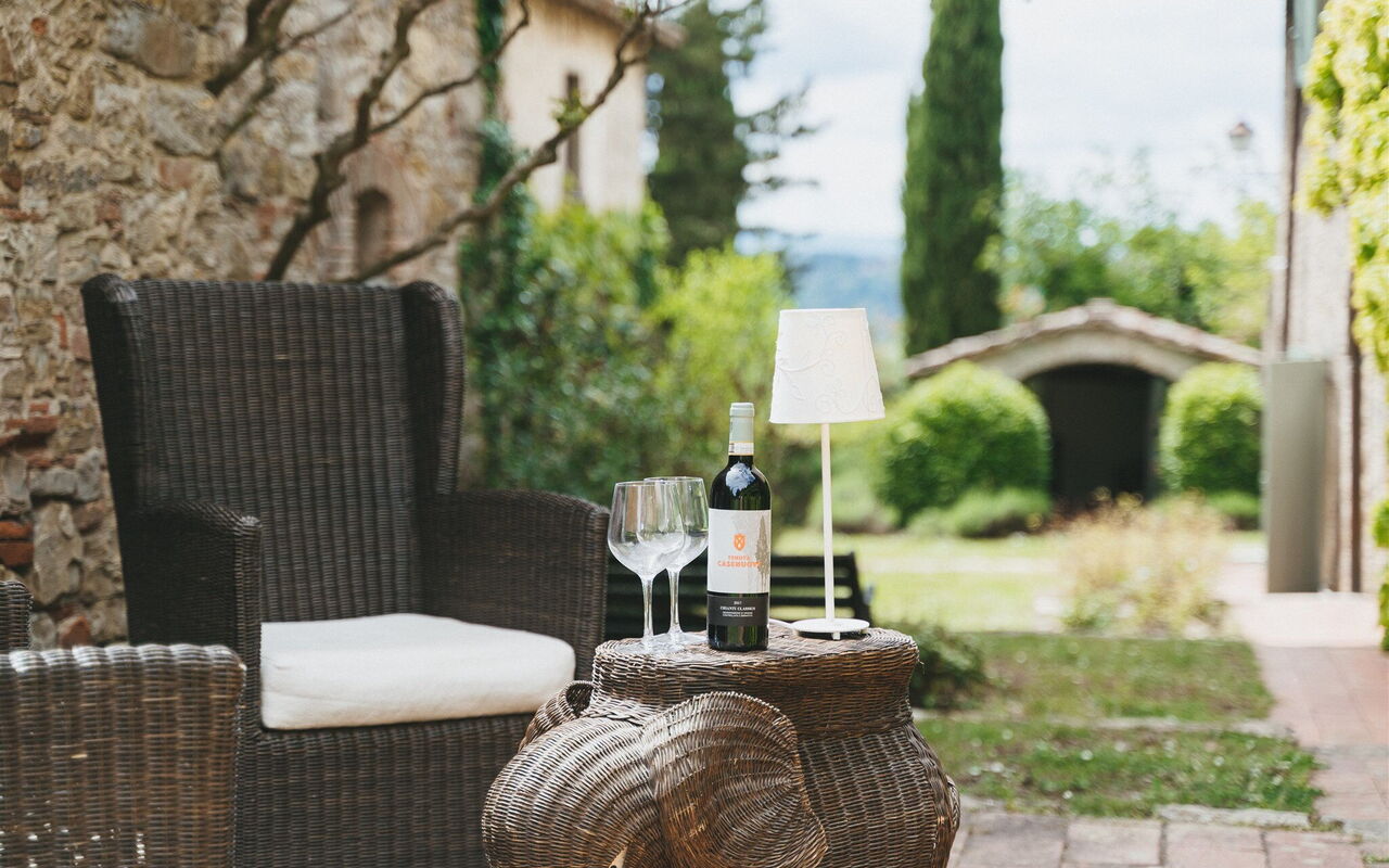 Feriebolig Colonica: Altan / terrasse / gårdhave