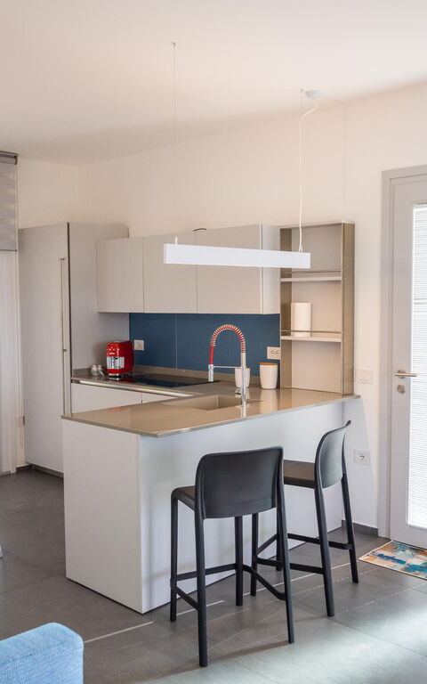 Villa Fior D'acqua: Frokostlokale, Køkken, Stue