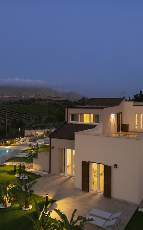 Villa Aversa: Altan / terrasse / gårdhave, Have, pool, Udendørs, Udvendige