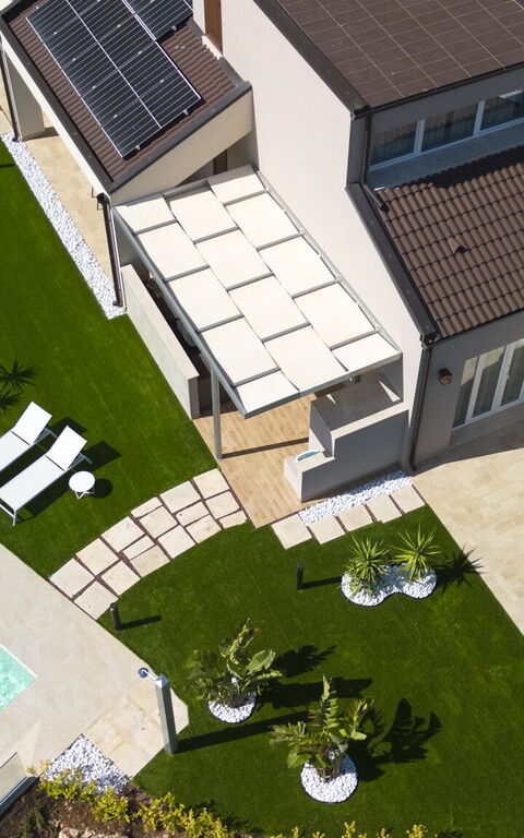 Villa Aversa: Altan / terrasse / gårdhave, Have, pool, Udendørs, Udvendige