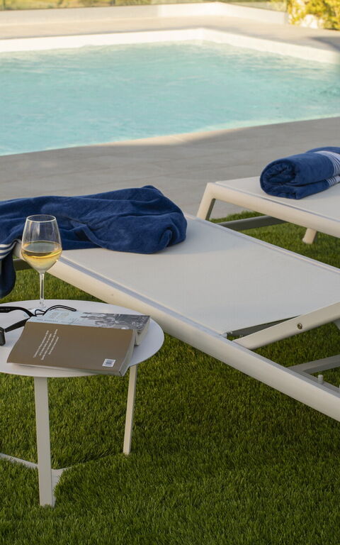 Villa Aversa: Have, pool, Udendørs, Udvendige