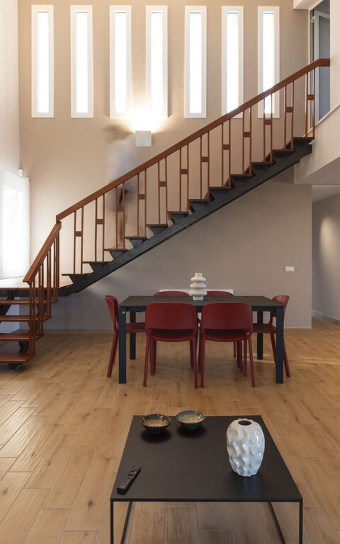 Villa Aversa: Frokostlokale, Stue