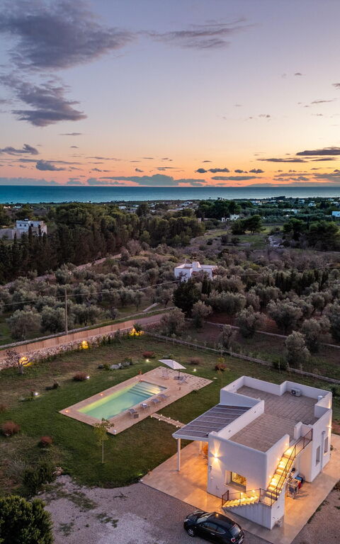 Villa Incantesimo: Have, pool, Visninger