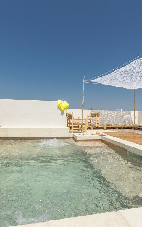 Villa Perla Del Sud: boblebad, Udendørs, Udvendige