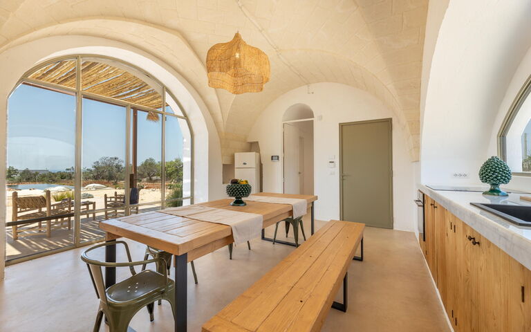 Villa Perla Del Sud: Frokostlokale, Køkken