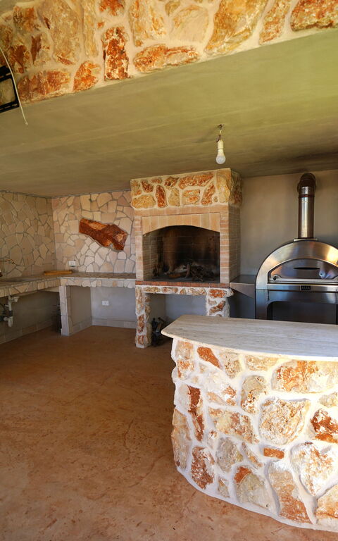 Trullo Samanta: Altan / terrasse / gårdhave, Have, Køkken, Udendørs