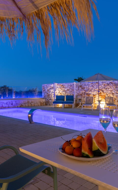 Villa Regina Sul Mare: pool, Udendørs, Udvendige