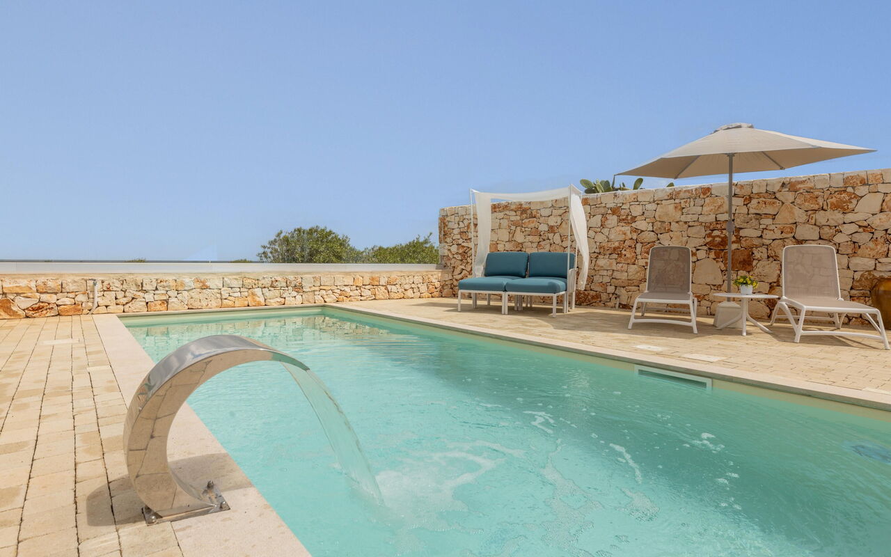 Villa Regina Sul Mare: pool, Udendørs, Udvendige