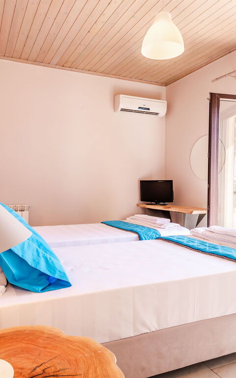 Villa Irida: soveværelse