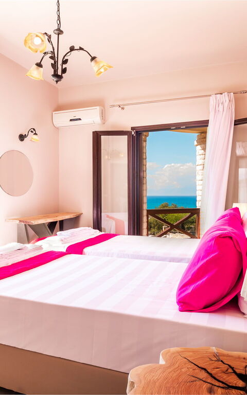 Villa Irida: soveværelse