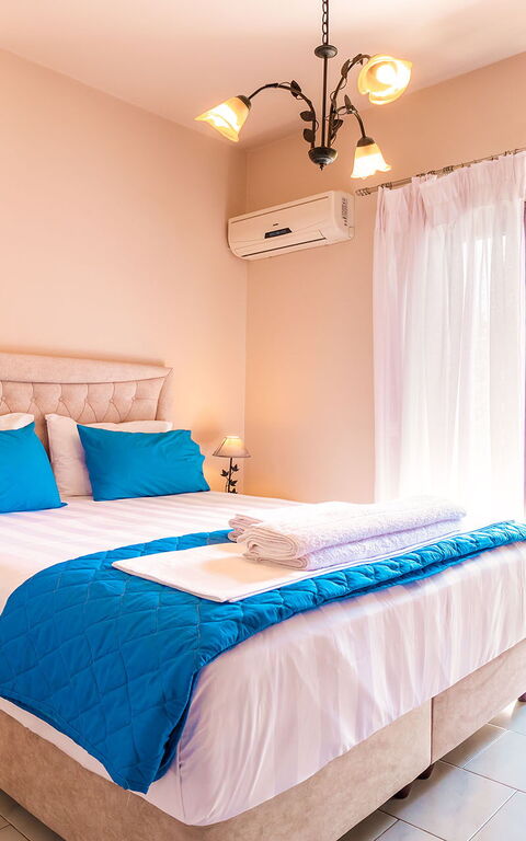 Villa Irida: soveværelse