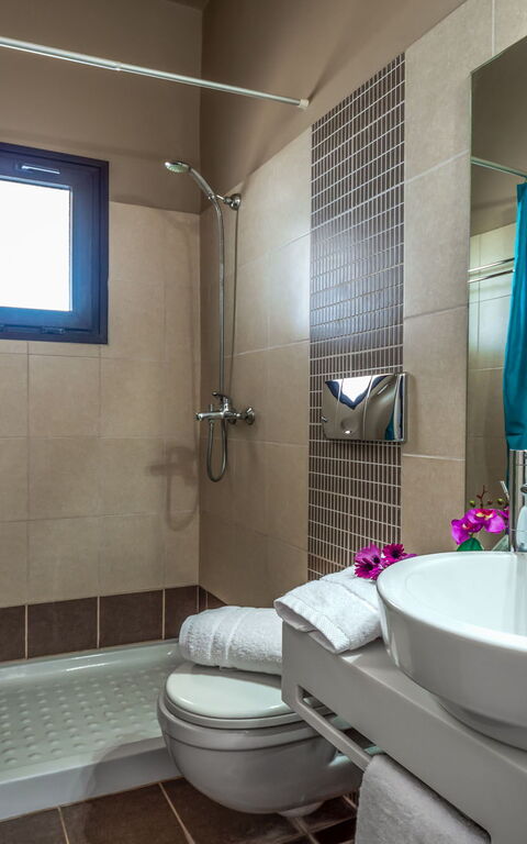 Villa Irida: Badeværelse