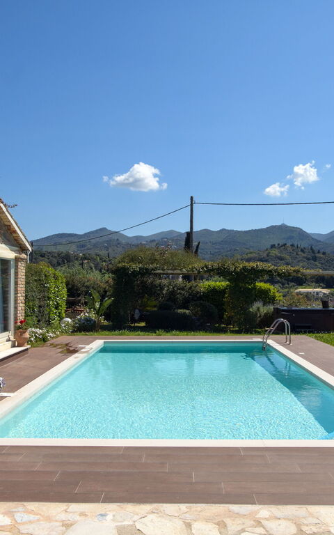 Villa Irida: pool, Udendørs