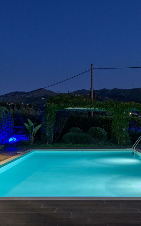 Villa Irida: pool, Udendørs