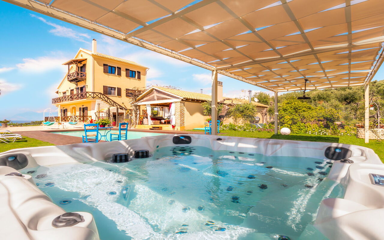 Villa Irida: boblebad