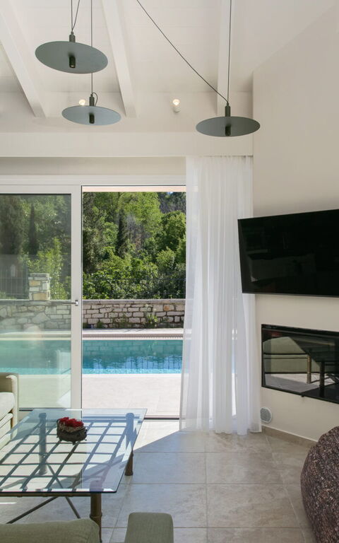 Villa Eleas Ikos: Stue