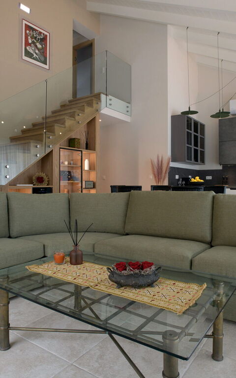 Villa Eleas Ikos: Stue