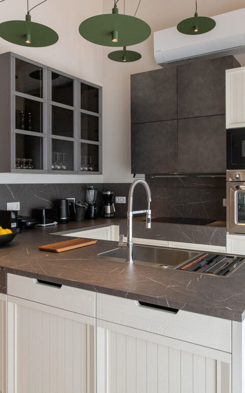 Villa Eleas Ikos: Køkken