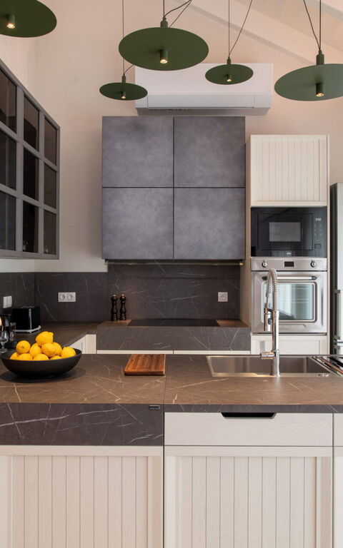 Villa Eleas Ikos: Køkken