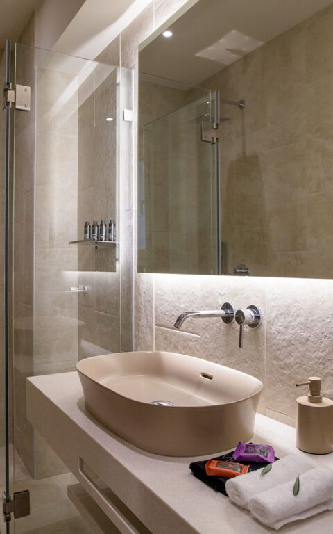 Villa Eleas Ikos: Badeværelse