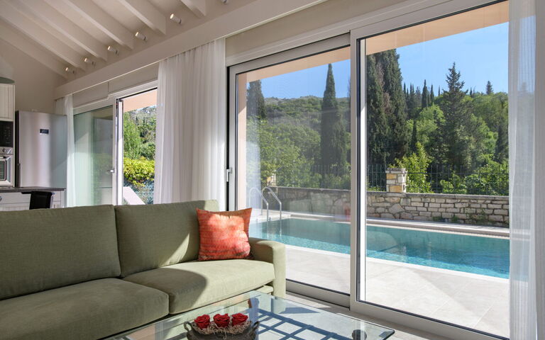 Villa Eleas Ikos: Stue