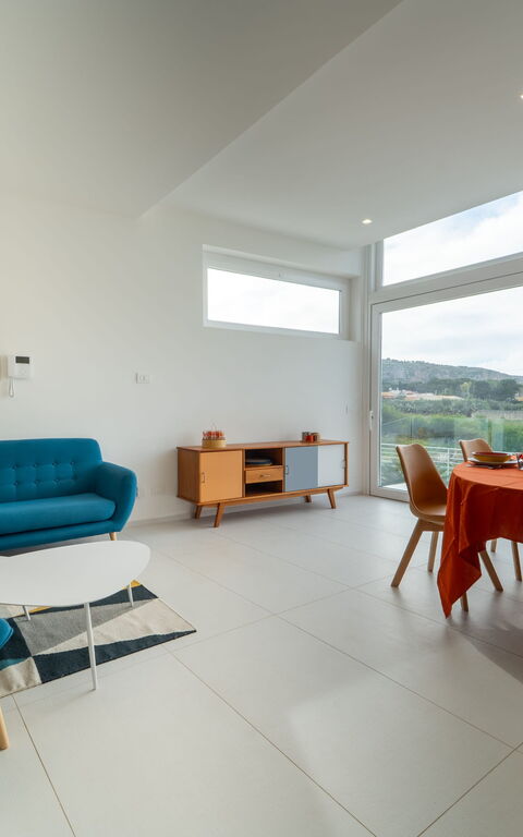 Villa Pizzolungo: Frokostlokale, Stue