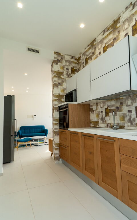 Villa Pizzolungo: Køkken