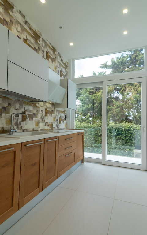 Villa Pizzolungo: Køkken