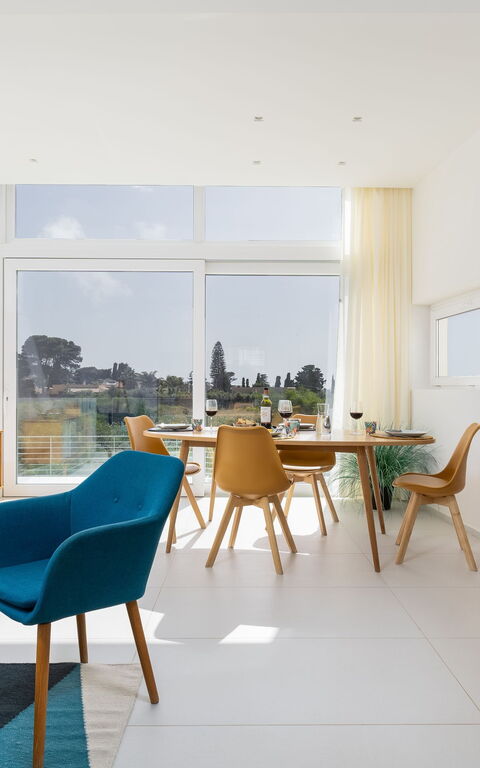 Villa Pizzolungo: Frokostlokale, Stue