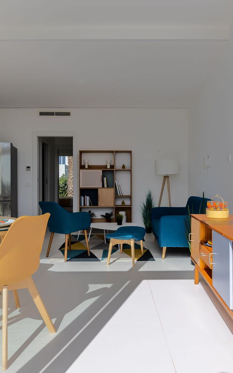 Villa Pizzolungo: Frokostlokale, Stue