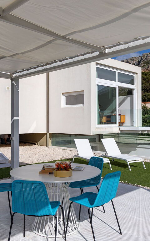 Villa Pizzolungo: Altan / terrasse / gårdhave