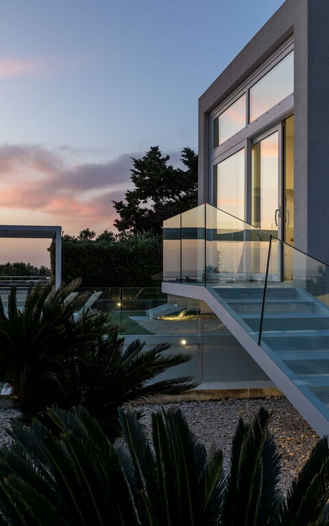 Villa Pizzolungo: Udendørs, Udvendige