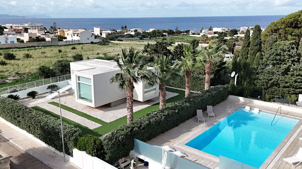 Villa Pizzolungo: pool, Udendørs, Visninger