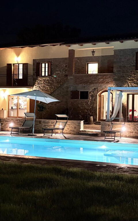 Villa Anna: Have, pool, Udendørs, Udvendige