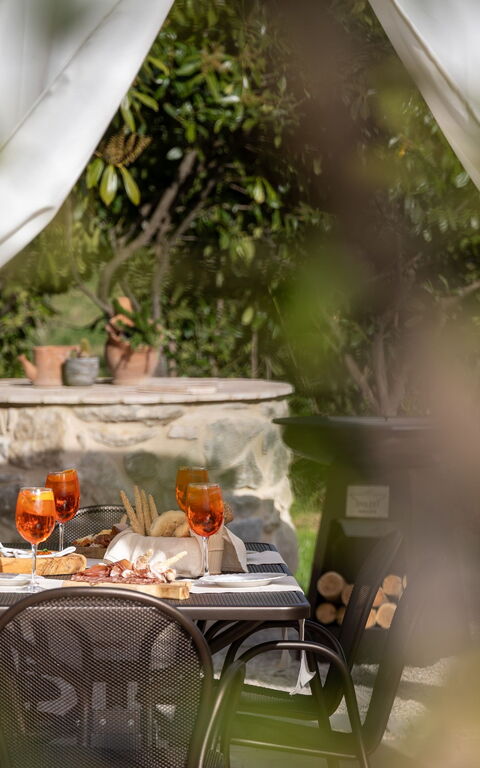 Villa Anna: Have, Udendørs