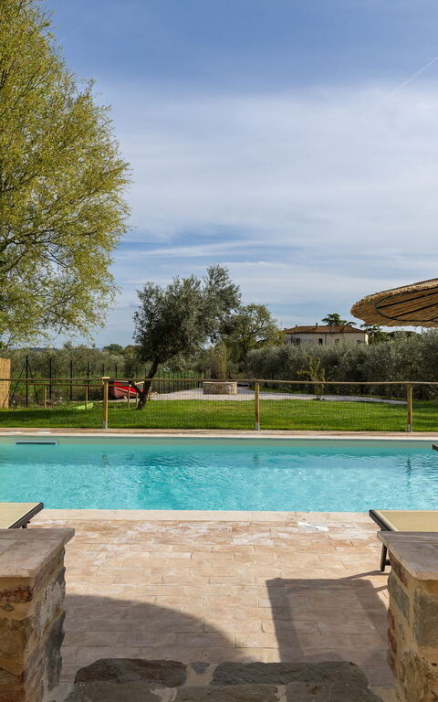 Villa Anna: Have, pool, Udendørs, Visninger