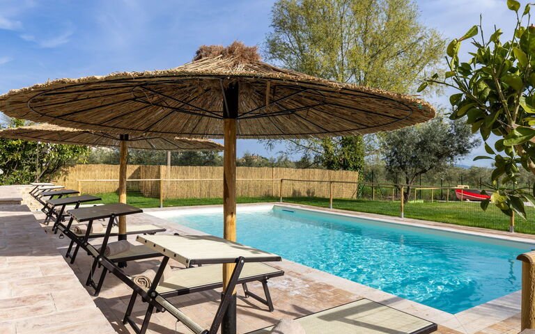 Villa Anna: Have, Udendørs