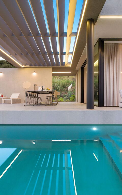 Villa Calypso: pool, Udendørs, Udvendige