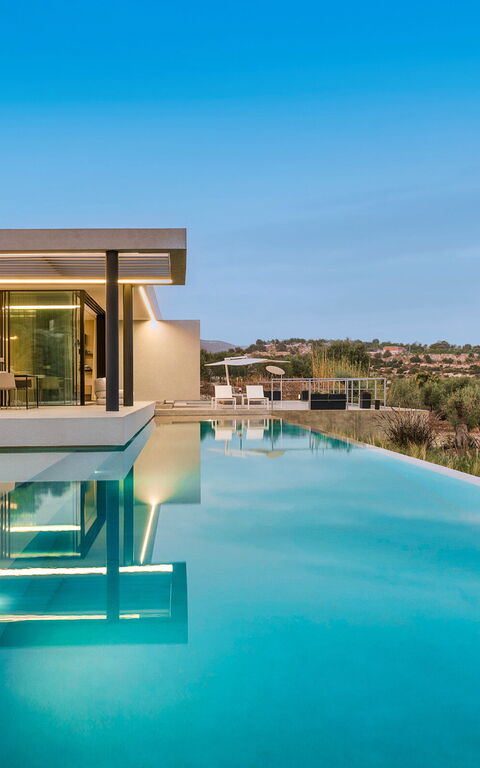 Villa Calypso: pool, Udendørs, Udvendige, Visninger