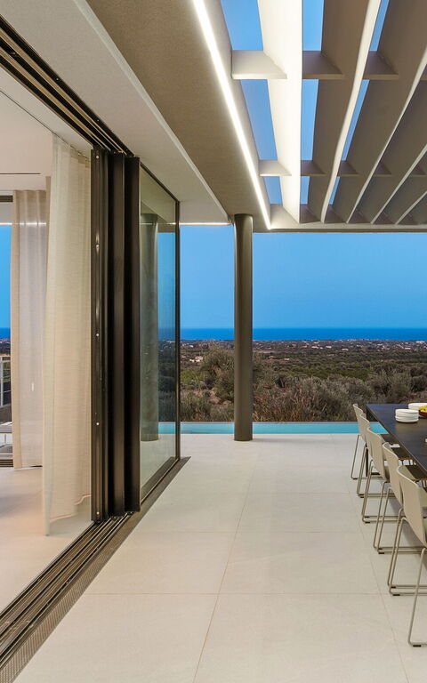 Villa Calypso: Altan / terrasse / gårdhave, Udendørs, Udvendige, Visninger