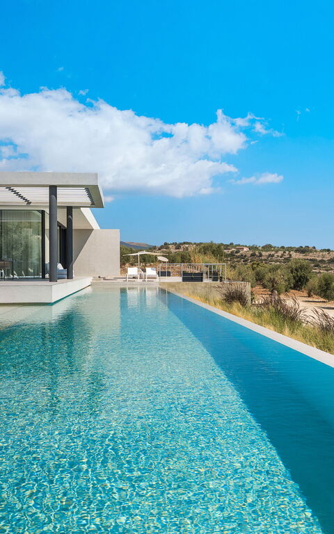 Villa Calypso: pool, Udendørs, Udvendige, Visninger