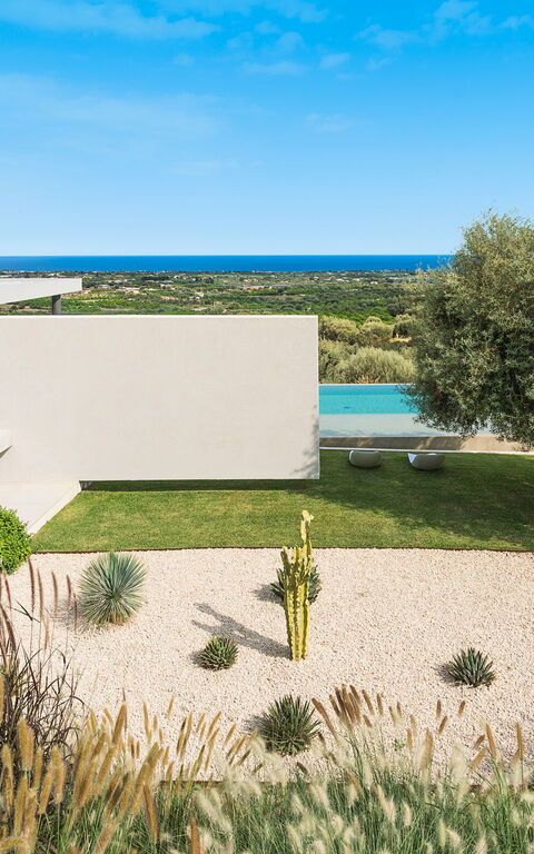 Villa Calypso: Have, pool, Udendørs, Udvendige, Visninger