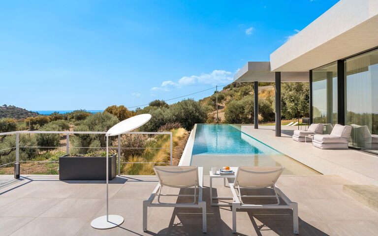 Villa Calypso: Altan / terrasse / gårdhave, Udendørs, Udvendige