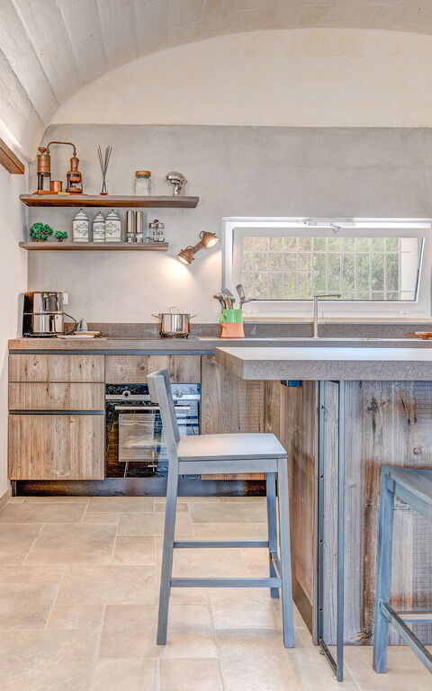 Trulli di Luccio: Frokostlokale, Køkken