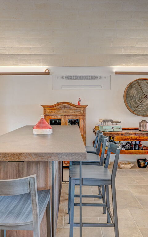 Trulli di Luccio: Frokostlokale, Køkken