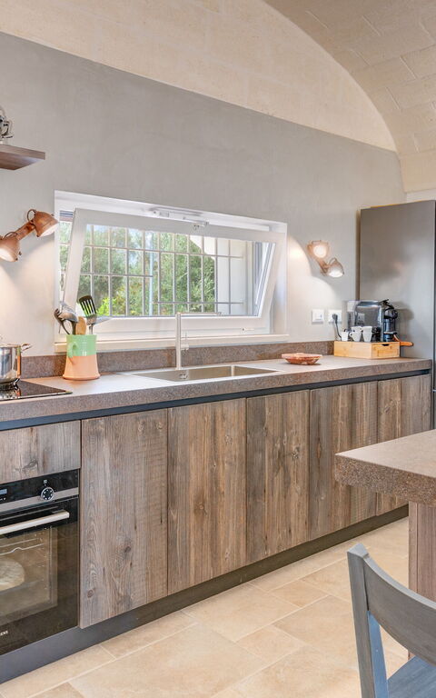 Trulli di Luccio: Frokostlokale, Køkken