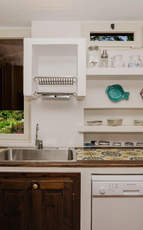 Villa Cala Serena: Køkken