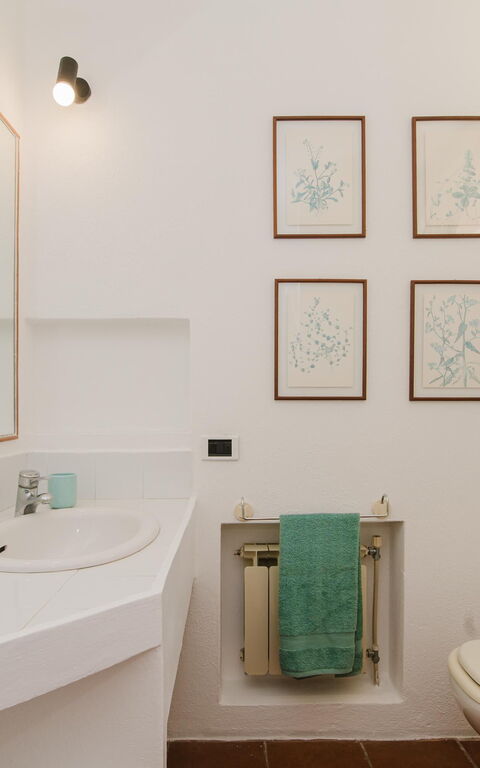 Villa Cala Serena: Badeværelse